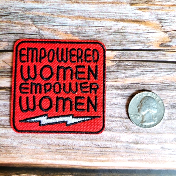 Empowered Women Empower Women Feminist Iron on Patch - Picture 2 of 2